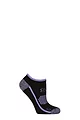 Women's 1 Pair Storm Bloc with BlueGuard Brigstock Cotton Sports Trainer Socks - Black / Purple