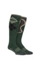 Mens 1 Pair Storm Bloc with BlueGuard Long Cotton Country Socks - Green