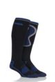 Mens 1 Pair Storm Bloc with BlueGuard Long Wool Blend Country Socks - Black