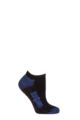 Ladies 1 Pair Blueguard Trainer Socks - Black