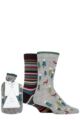 Mens 2 Pair Thought Rogerus Forest Bamboo and Organic Cotton Gift Bagged Socks - Assorted