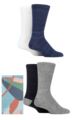 Mens 4 Pair Thought Gift Boxed Essential Variety Organic Cotton Socks - Multi
