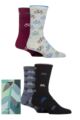 Mens 4 Pair Thought Griffin Bike Organic Cotton Gift Boxed Socks - Multi