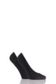 Ladies 2 Pair Elle Comfort Sole Shoe Liners - Black