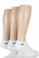 Mens 3 Pair Pringle 12-14 Big Foot Socks for Larger Feet - Secret Socks White