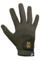 Mens and Women's 1 Pair MacWet Short Mesh Sports Gloves - Green