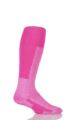 Mens and Ladies 1 Pair Thorlos Ski Thick Cushion Maximum Protection Socks With Wool - Pink