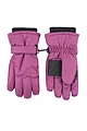Kids 1 Pair SOCKSHOP Heat Holders Snowflake Performance Gloves - Rose