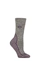 Women's 1 Pair Country Pursuit Ridgeway Walker Wool Boot Socks - Grey