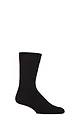 Mens 1 Pair Country Pursuit Waterproof Boot Socks - Black