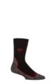 Mens 1 Pair Country Pursuit Ridgeway Walker Wool Boot Socks - Black