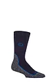 Mens 1 Pair Country Pursuit Ridgeway Walker Wool Boot Socks - Denim