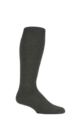 Mens 1 Pair Country Pursuit Wool Wellington Boot Socks - Green