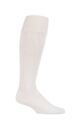 Mens 1 Pair Country Pursuit Angling Wool Boot Socks - Cream
