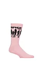 SOCKSHOP Music Collection 1 Pair The Spice Girls Cotton Socks - Silhouette Pink