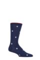 Mens 1 Pair Thought Galactic Organic Cotton Socks - Mineral Blue