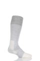 Mens and Ladies 1 Pair Thorlos Mountaineering Thick Cushion Socks With Wool and Thorlon - Light Grey
