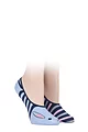 Women's 2 Pair SOCKSHOP Wildfeet Invisible Socks - Rabbit
