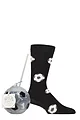 Mens  1 Pair SOCKSHOP Wildfeet Man Cave Gift Boxed Socks - Footballs
