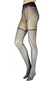 Women's 1 Pair Trasparenze Tabasco Lurex Mock Hold Up Tights - Navy