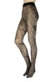 Ladies 1 Pair Trasparenze Thyme All Over Animal Print Tights - Rope