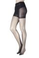 Ladies 1 Pair Elle 20 Denier Shaping Tights - Black