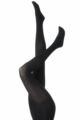 Womens 2 Pair Elle 80 Denier Opaque Tights - Black
