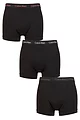 Mens 3 Pack Calvin Klein Cotton Stretch Trunks - Cool Melon / Galaxy Grey / Brown Belt