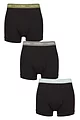 Mens 3 Pack Calvin Klein Cotton Stretch Trunks - Grey Mist