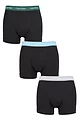 Mens 3 Pack Calvin Klein Cotton Stretch Trunks - Jade / Sky High / Sleek Silver