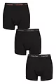 Mens 3 Pack Calvin Klein Cotton Stretch Trunks - Cherry / Eiffle Tower / Moss