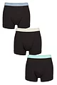 Mens 3 Pack Calvin Klein Cotton Stretch Trunks - Faded Denim / Blue
