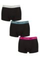 Mens 3 Pair Calvin Klein Low Rise Trunks - Grey / Chesapeake Bay / Jewel