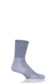 Mens and Ladies 1 Pair Thorlos Ultra Light Hiker Crew Socks - Grey