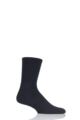 Mens and Ladies 1 Pair Thorlos Ultra Light Hiker Crew Socks - Black