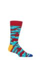Mens and Women's 1 Pair Happy Socks Under the Clouds Socks - Multi