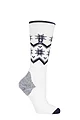 Women's 1 Pair SOCKSHOP Heat Holders 1.0 TOG Apres Ski Ultra Lite Ski Socks - Cream Fairisle