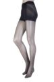 Ladies 1 Pair Oroblu Shock Up Light 20 Denier Bottom Lifting Shaping Tights - Black