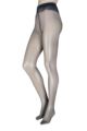 Ladies 1 Pair Oroblu Geo 8 8 Denier Sheer Tights - Blue