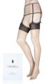 Ladies 1 Pair Oroblu Just for You Caprice Suspender Belt and Stocking Set - Nude