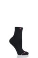 Ladies 1 Pair Stance Uncommon Classic Lowrider Cotton Socks - Black