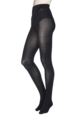 Women's 1 Pair Thought Elgin Bamboo and Recycled Polyester Plain Tights - Black