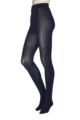 Ladies 1 Pair Thought Elgin Bamboo and Recycled Polyester Plain Tights - Navy