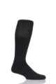 Mens and Ladies 1 Pair Thorlos Support Work Wear Socks - Black