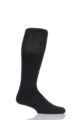 Mens and Ladies 1 Pair Thorlos Support Work Wear Socks - Black