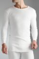 Mens SOCKSHOP Heat Holders Long Sleeved Thermal Vest - White