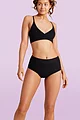 Women's 1 Pack Love Luna Period Full Briefs - Black