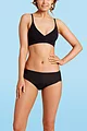 Women's 1 Pack Love Luna Period Midi Briefs - Black