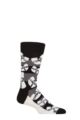 SOCKSHOP Music Collection 1 Pair Wu-Tang Clan Cotton Socks - Logo Mono