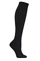 Women's 1 Pair Pantherella Classic Merino Wool Ribbed Knee High Socks - Black